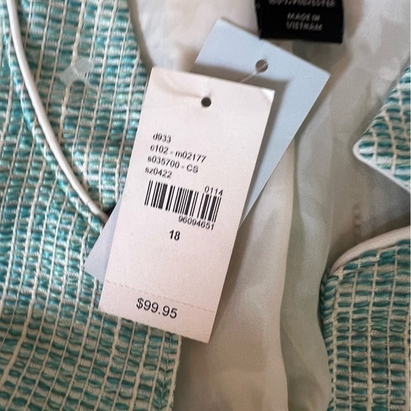 Lane Bryant | Tweed Zipper Front Blazer Women’s Sz 18 NEW With Tags - Picture 7 of 12